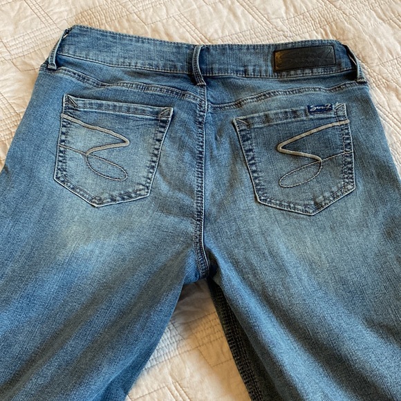 👖 Seven7 gaucho jeans cropped light wash - Picture 2 of 11